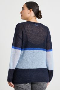 Alpaca and mohair sweater - Night Blue Alpaca and mohair sweater - Night Blue