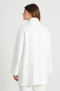 Compact jersey sweatshirt - White Compact jersey sweatshirt - White