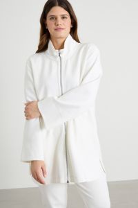 Compact jersey sweatshirt - White Compact jersey sweatshirt - White