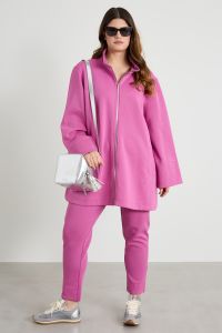 Compact jersey sweatshirt - Pink Compact jersey sweatshirt - Pink