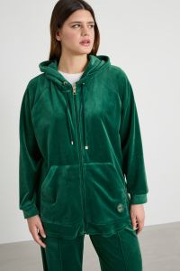 Chenille sweatshirt - Green Chenille sweatshirt - Green