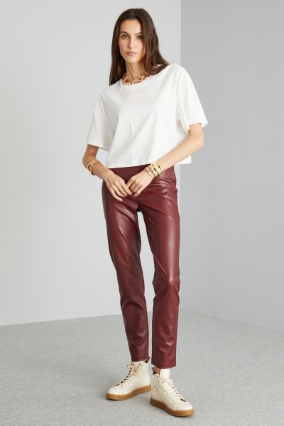 Boxy fit cotton T-shirt - White