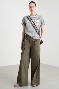 Appliqué T-shirt - Grey
