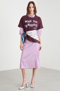 Appliqué T-shirt - Bordeaux