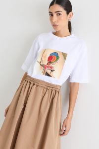 Appliqué T-shirt - White Appliqué T-shirt - White