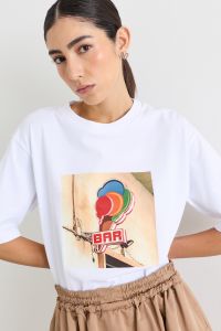 Appliqué T-shirt - White Appliqué T-shirt - White