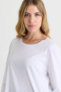 A-line jersey T-shirt - White A-line jersey T-shirt - White