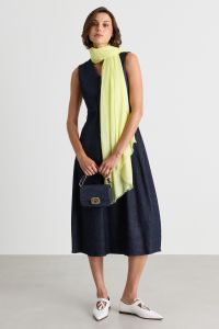 A-line Pocket Dress - Blue